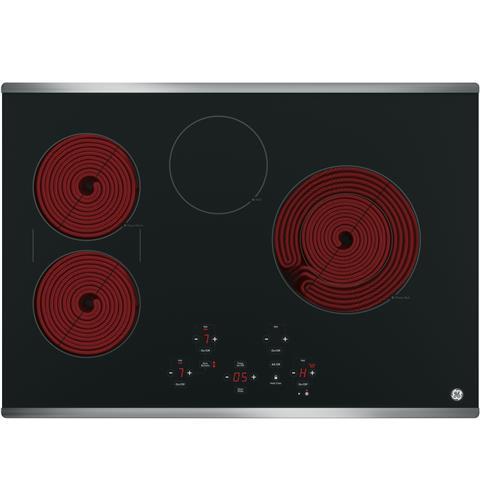 GE Appliances JP5030SJSS 30" BuiltIn Touch Control Electric Cooktop